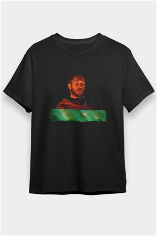 Calvin Harris Siyah Unisex Tişört T-Shirt - TişörtFabrikası
