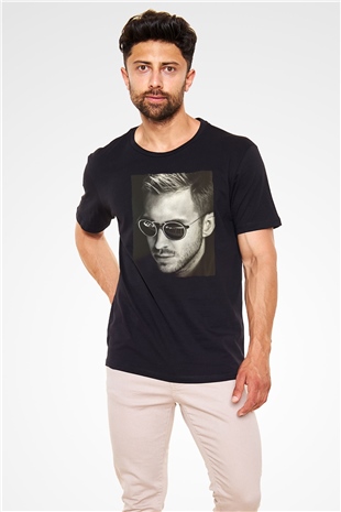 Calvin Harris Siyah Unisex Tişört T-Shirt - TişörtFabrikası