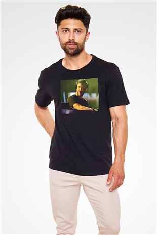 Calvin Harris Siyah Unisex Tişört T-Shirt - TişörtFabrikası