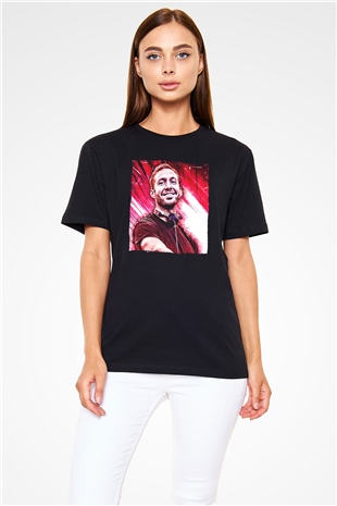 Calvin Harris Siyah Unisex Tişört T-Shirt - TişörtFabrikası
