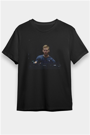 Calvin Harris Siyah Unisex Tişört T-Shirt - TişörtFabrikası