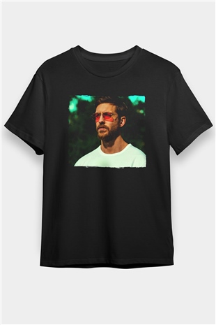 Calvin Harris Siyah Unisex Tişört T-Shirt - TişörtFabrikası