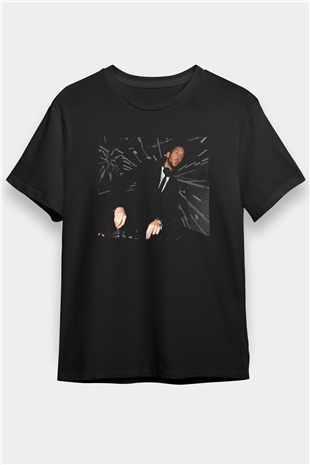 Calvin Harris Siyah Unisex Tişört T-Shirt - TişörtFabrikası