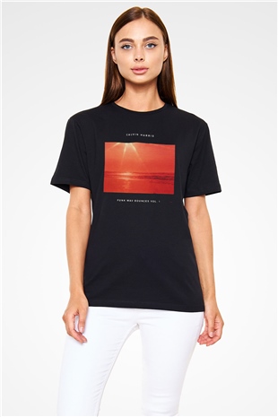 Calvin Harris Siyah Unisex Tişört T-Shirt - TişörtFabrikası