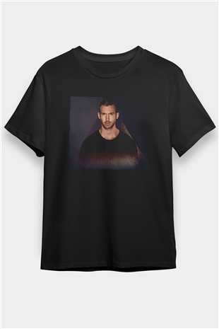 Calvin Harris Siyah Unisex Tişört T-Shirt - TişörtFabrikası