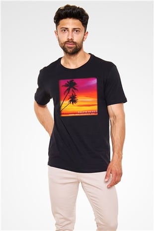 Calvin Harris Siyah Unisex Tişört T-Shirt - TişörtFabrikası