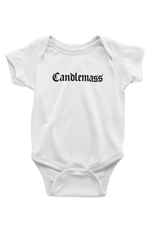 Candlemass Beyaz Bebek Body - Zıbın