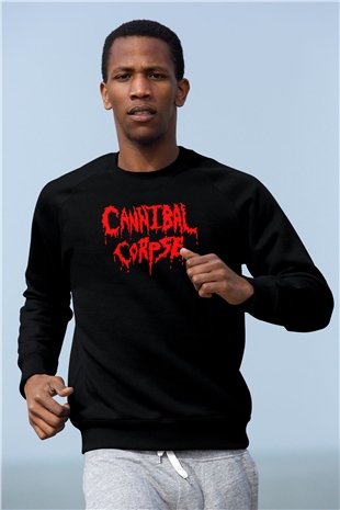 Cannibal Corpse Siyah Unisex Sweatshirt