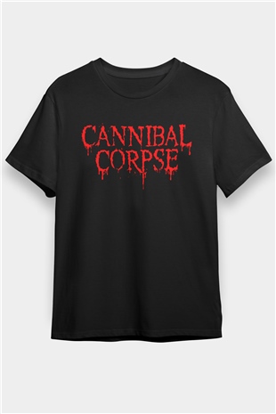 Cannibal Corpse Siyah Unisex Tişört T-Shirt - TişörtFabrikası