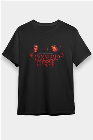 Cannibal Corpse Siyah Unisex Tişört T-Shirt - TişörtFabrikası