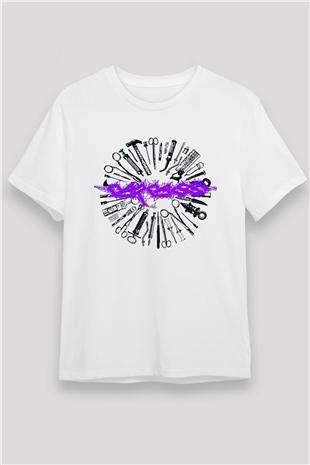 Carcass Beyaz Unisex Tişört T-Shirt - TişörtFabrikası