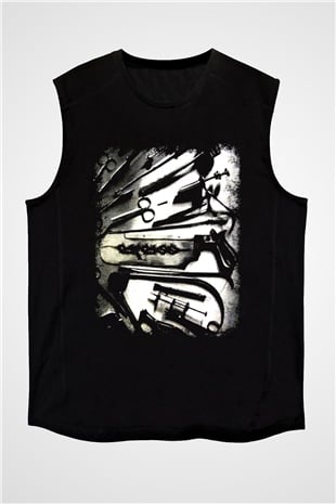 Carcass Siyah Unisex Kolsuz Tişört