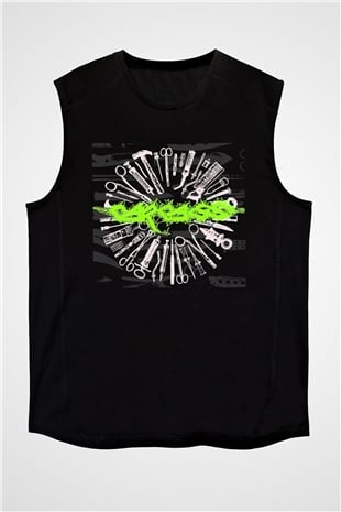 Carcass Siyah Unisex Kolsuz Tişört