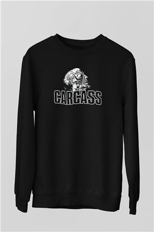 Carcass Siyah Unisex Sweatshirt