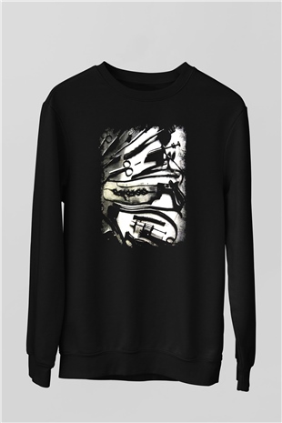 Carcass Siyah Unisex Sweatshirt