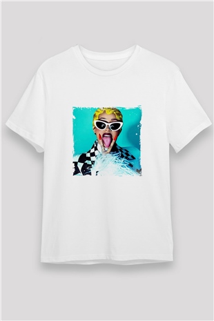 Cardi B Baskılı Unisex Beyaz Tişört