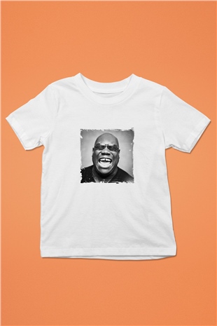 Carl Cox Baskılı Beyaz Çocuk Tişört