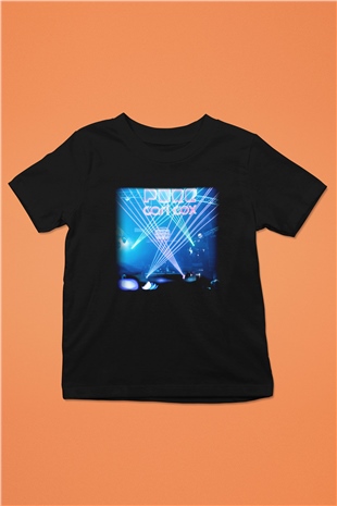 Carl Cox Baskılı Siyah Unisex Çocuk Tişört
