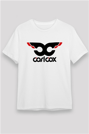 Carl Cox Beyaz Unisex Tişört T-Shirt - TişörtFabrikası