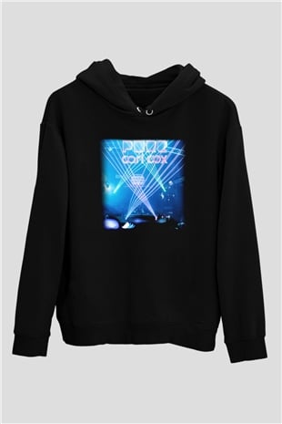 Carl Cox Siyah Unisex Hoodie