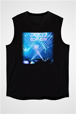 Carl Cox Siyah Unisex Kolsuz Tişört