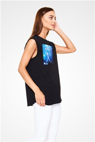 Carl Cox Siyah Unisex Kolsuz Tişört