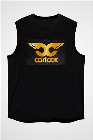 Carl Cox Siyah Unisex Kolsuz Tişört