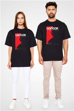 Carl Cox Siyah Unisex Oversize Tişört T-Shirt
