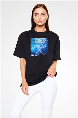 Carl Cox Siyah Unisex Oversize Tişört T-Shirt