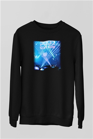Carl Cox Siyah Unisex Sweatshirt