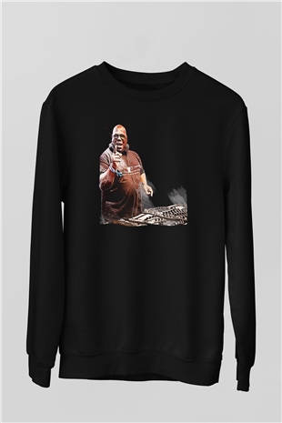 Carl Cox Siyah Unisex Sweatshirt