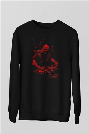 Carl Cox Siyah Unisex Sweatshirt