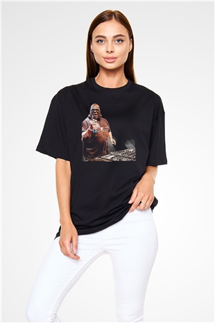 Carl Cox Siyah Oversize Tişört Oversize T-shirt - TişörtFabrikası