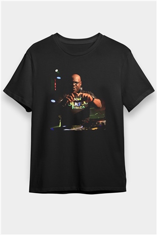 Carl Cox Siyah Unisex Tişört T-Shirt - TişörtFabrikası