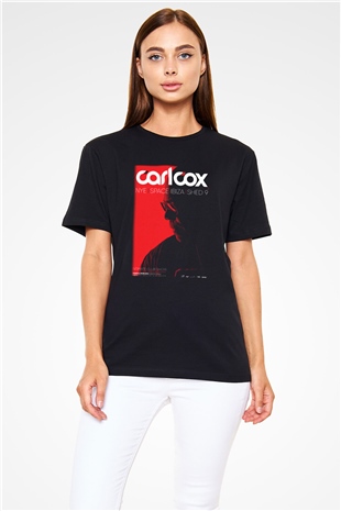 Carl Cox Siyah Unisex Tişört T-Shirt - TişörtFabrikası