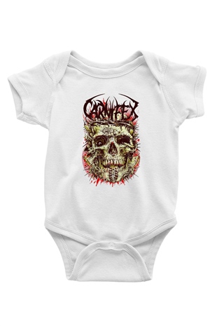 Carnifex Beyaz Bebek Body - Zıbın