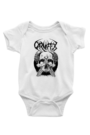 Carnifex Beyaz Bebek Body - Zıbın