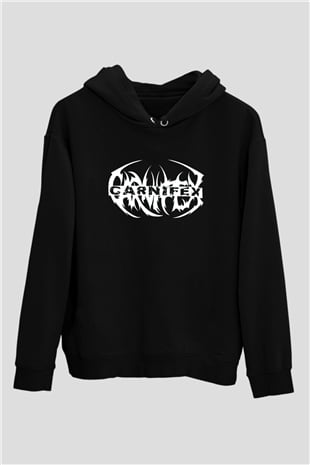 Carnifex Siyah Unisex Hoodie