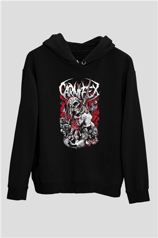 Carnifex Siyah Unisex Hoodie