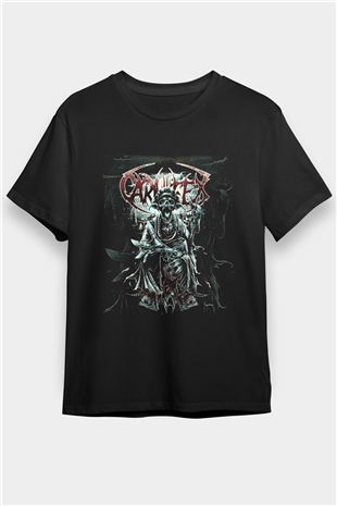 Carnifex Siyah Unisex Tişört T-Shirt - TişörtFabrikası