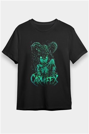 Carnifex Siyah Unisex Tişört T-Shirt - TişörtFabrikası