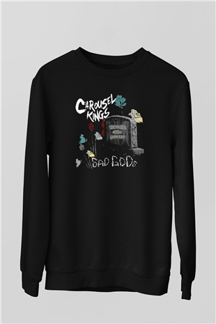 Carousel Kings Siyah Unisex Sweatshirt