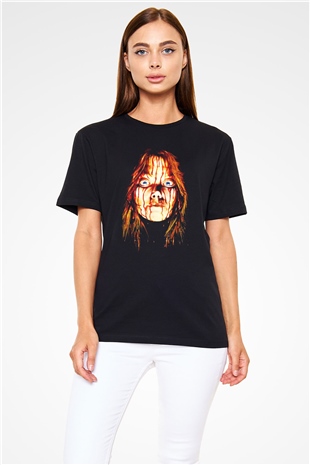 Carrie Siyah Unisex Tişört