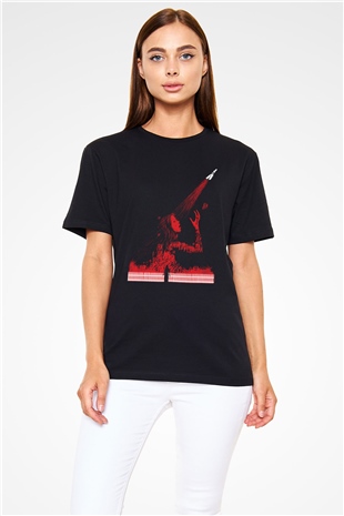 Carrie Siyah Unisex Tişört