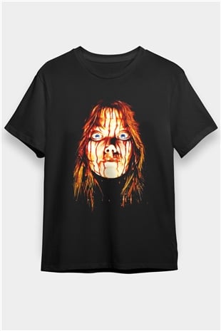 Carrie Siyah Unisex Tişört