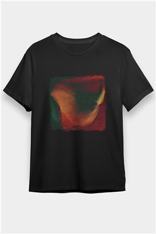 Casey Baskılı Unisex Siyah Tişört