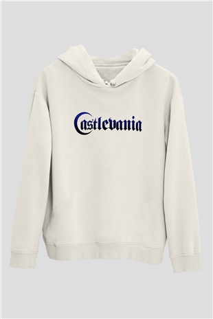 Castlevania: Lords of Shadow Beyaz Unisex Kapşonlu Sweatshirt