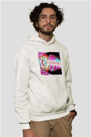 Castlevania: Lords of Shadow Beyaz Unisex Hoodie