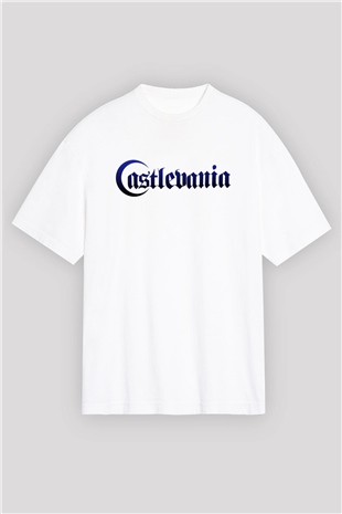 Castlevania: Lords of Shadow Beyaz Unisex Oversize Tişört T-Shirt