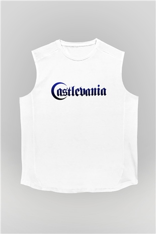 Castlevania: Lords of Shadow Beyaz Unisex Kolsuz Tişört